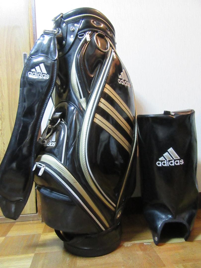 ★☆★アディダス★adidas★キャディ-バック★黒★④★☆★