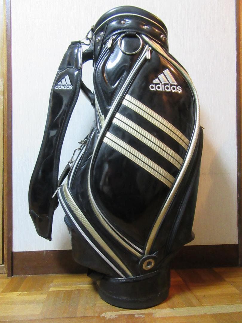 ★☆★アディダス★adidas★キャディ-バック★黒★④★☆★