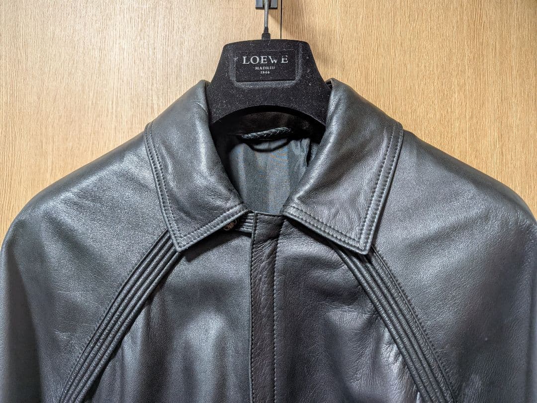 LOEWE ラムレザージャケット　 ヴィンテージ