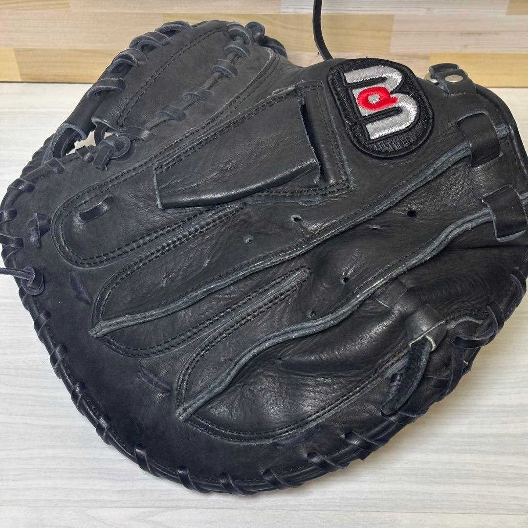 ワールドペガサス　WORLD PEGASUS 軟式キャッチャーミット　黒
