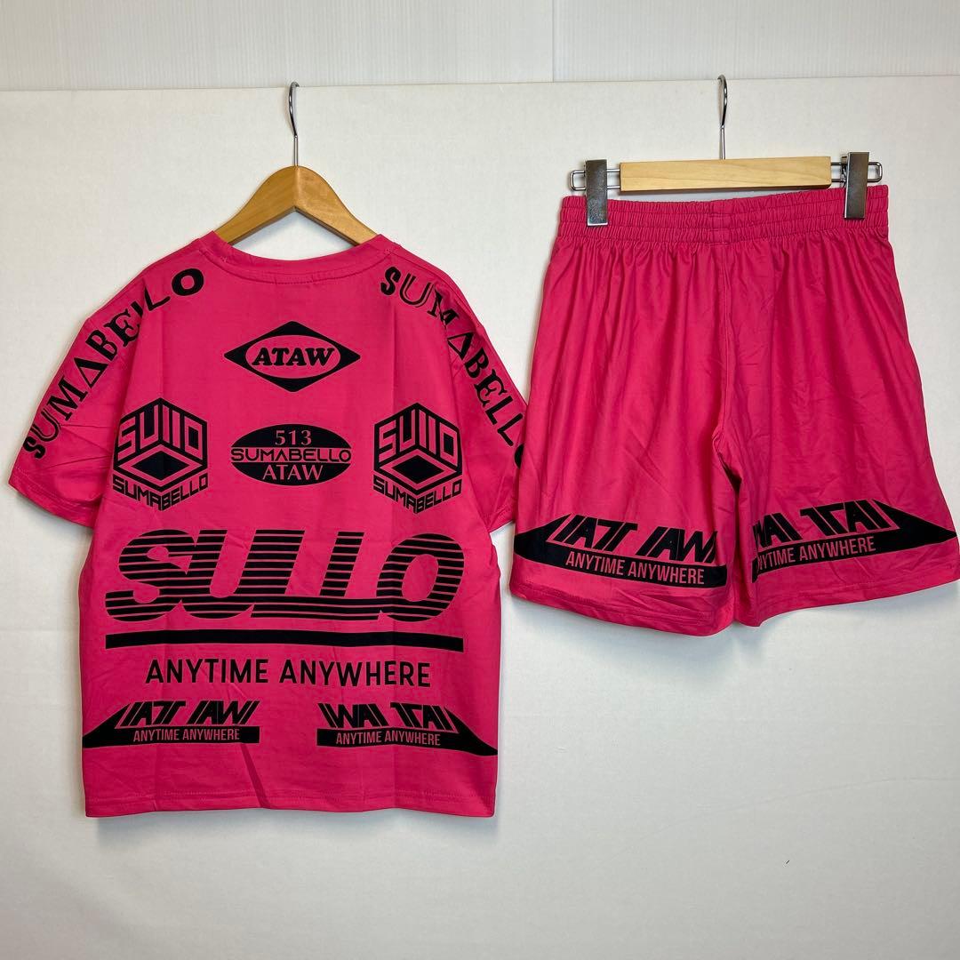 160cm sullo スージョ ジュニアプラシャツプラパン　ピンク