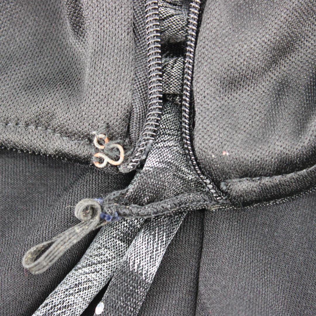 【美品 社交ダンス衣装】ワンピース ドレス leirena 黒 グレー かわいい