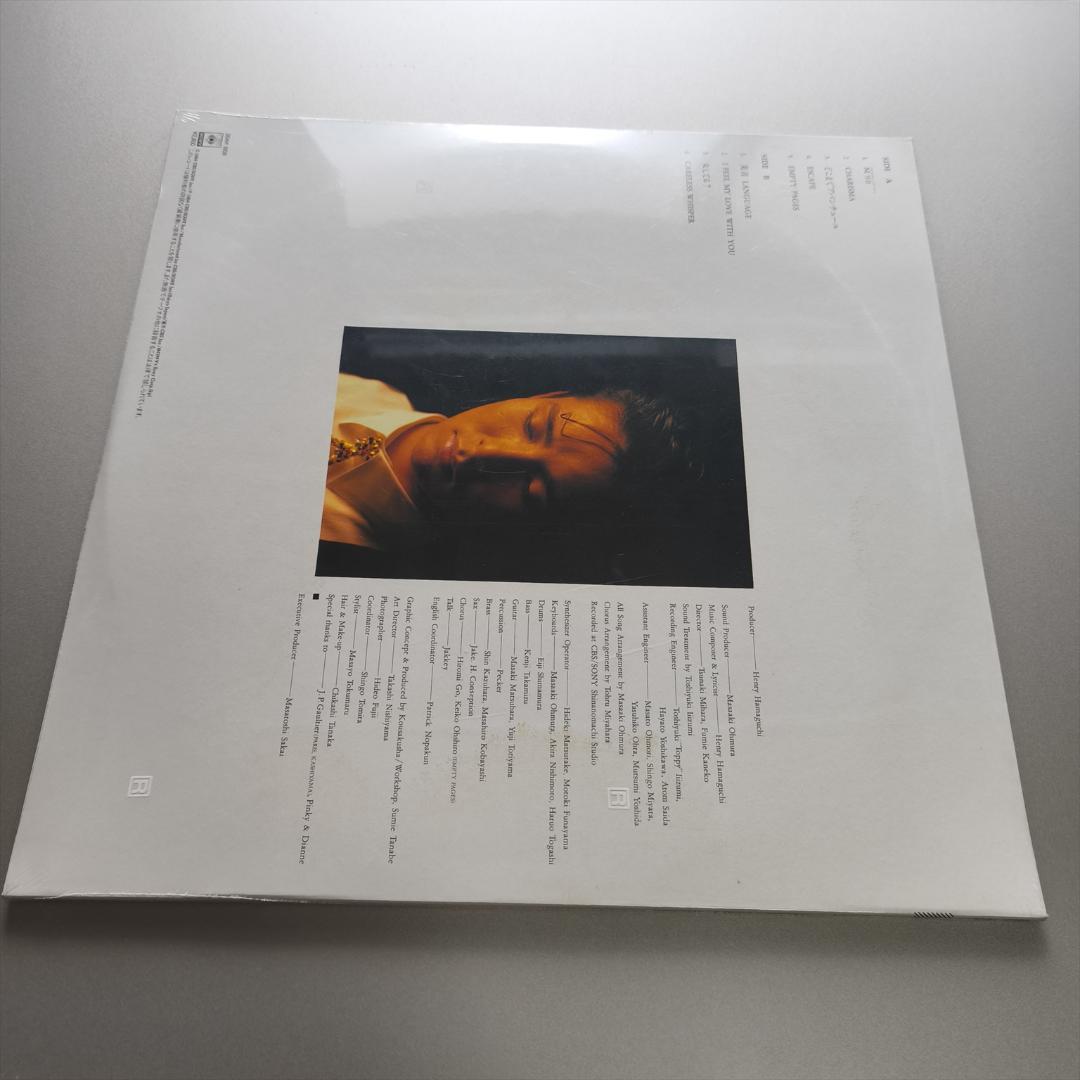 新品 未開封 郷ひろみ LP アルバム ALLUSION アリュージョン ワム!