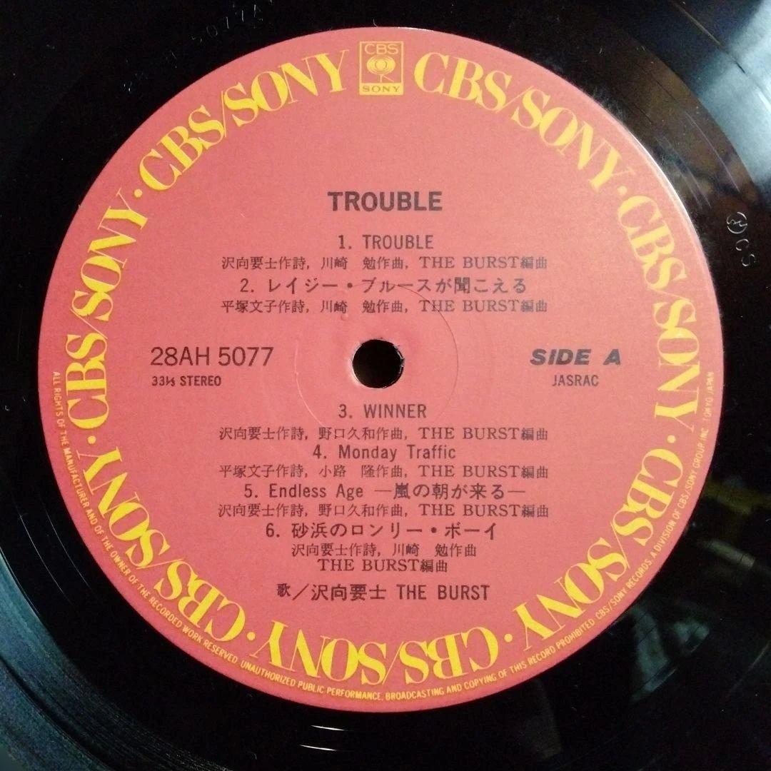 沢向要士 THE BURST TROUBLE 他
