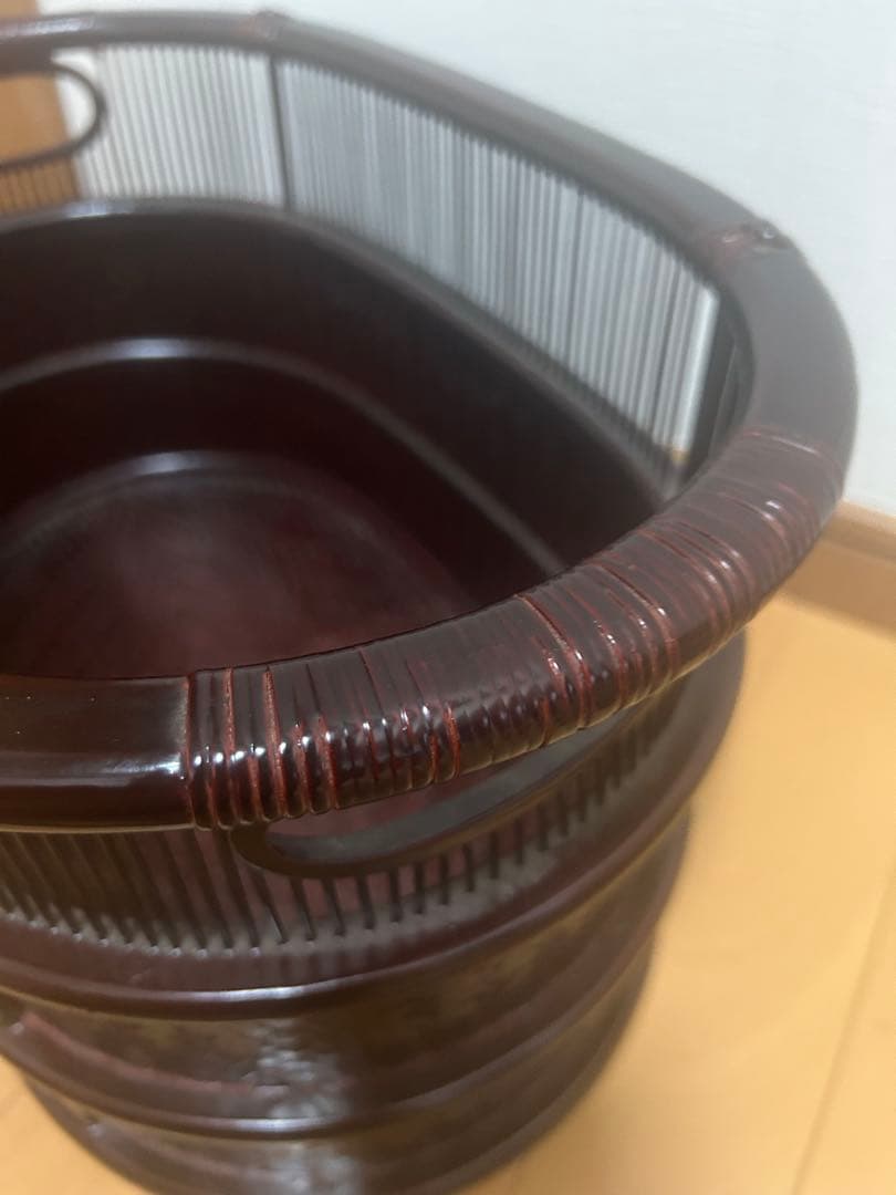 仲布竹　工芸　竹　漆　竹細工 工芸品　かご　収納　大