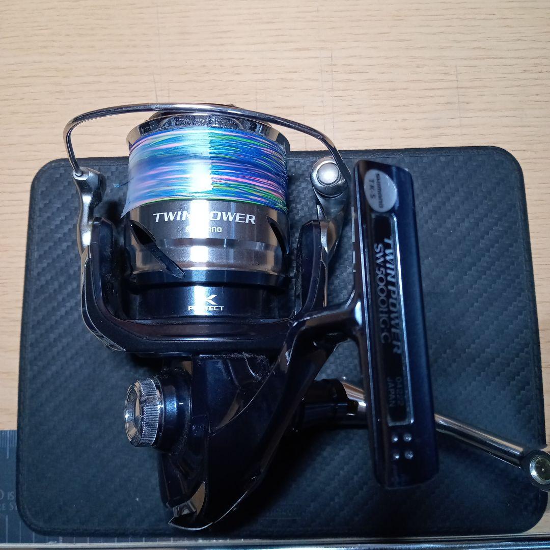 21ツインパワーSW5000HG 【未使用品】PEライン付き