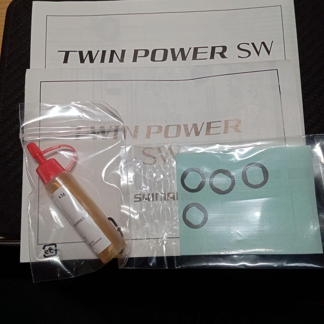 21ツインパワーSW5000HG 【未使用品】PEライン付き