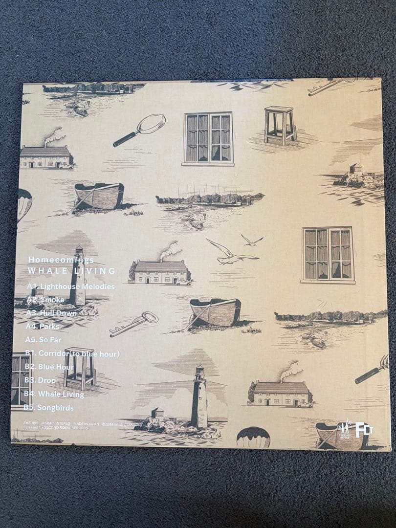 comings Whale Living LP 新聞付