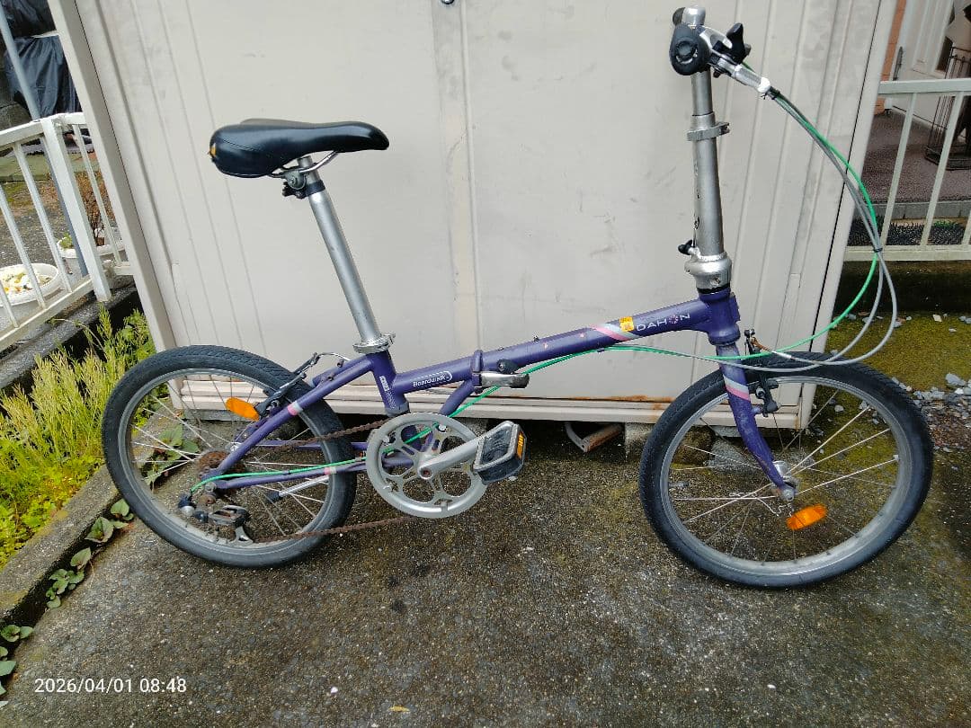 Dahon ダホンBoardwalkD7 パープルの折りたたみ自転車-20インチ