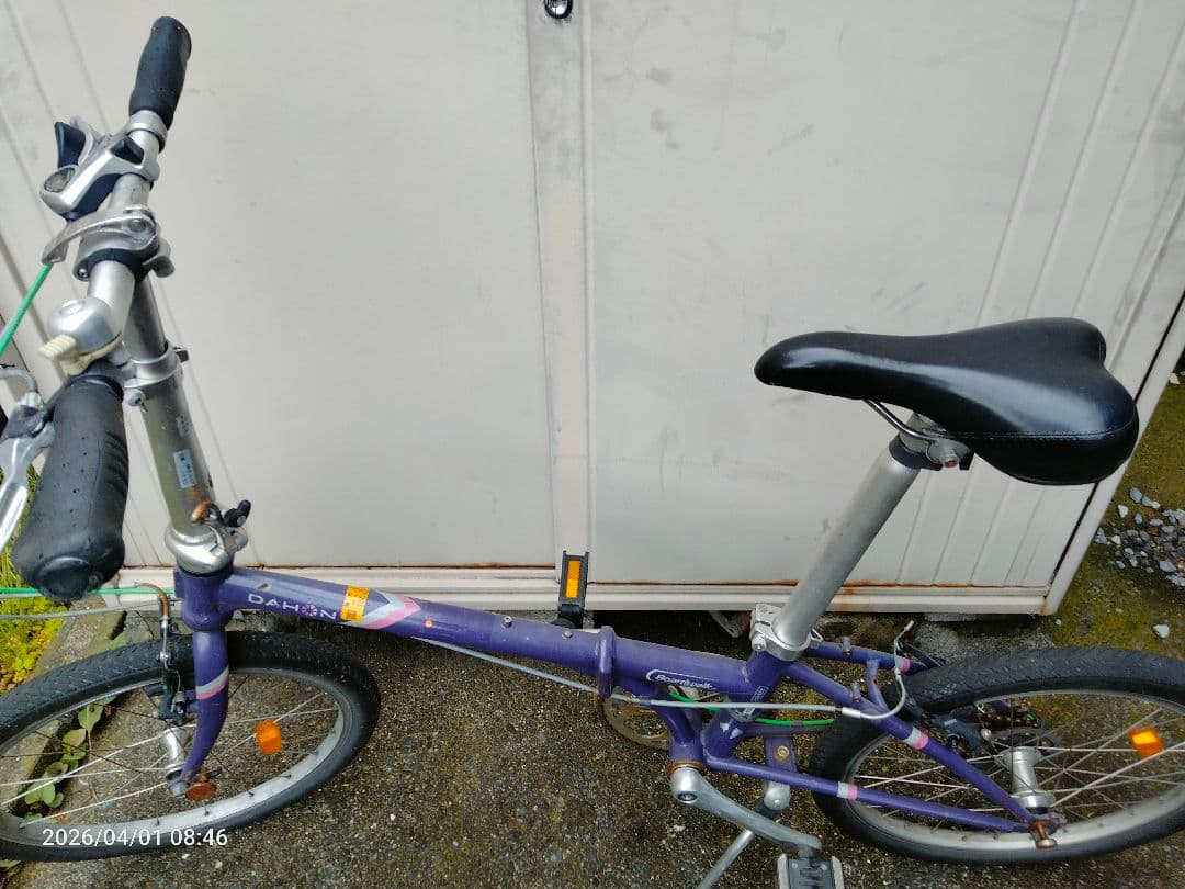 Dahon ダホンBoardwalkD7 パープルの折りたたみ自転車-20インチ