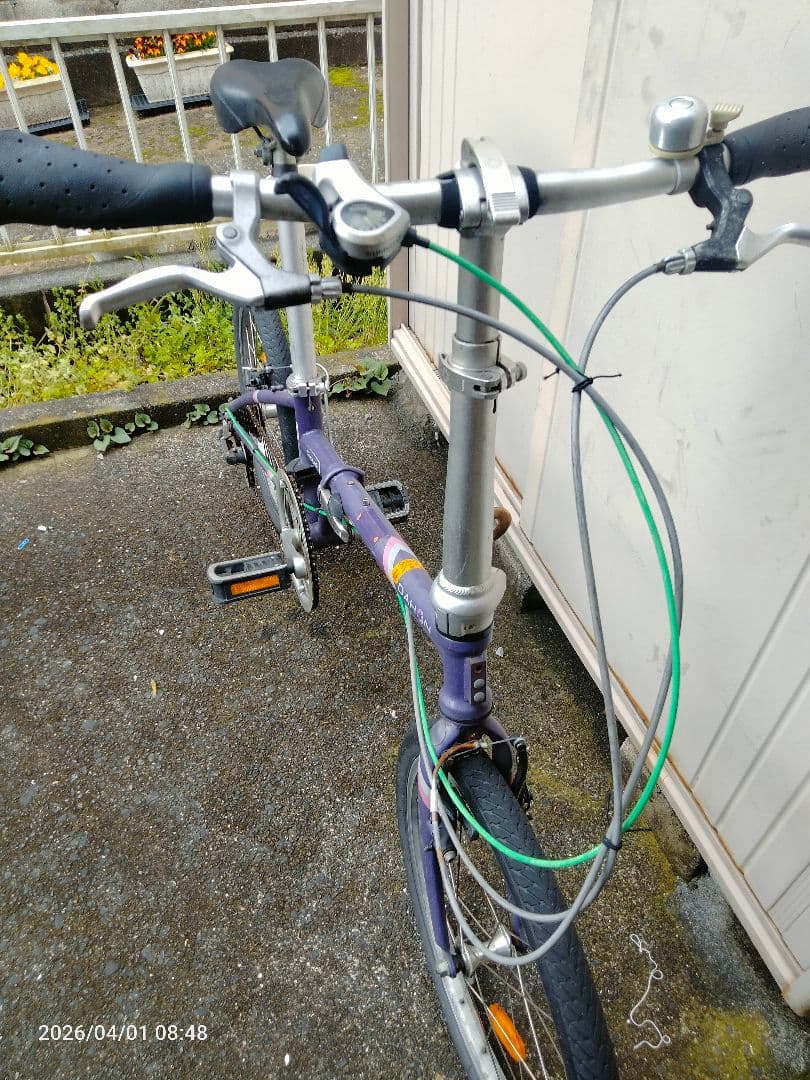 Dahon ダホンBoardwalkD7 パープルの折りたたみ自転車-20インチ