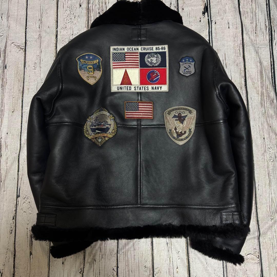 試着のみ ほぼ新品 AVREX B-3 トップガン TOPGUN 50周年