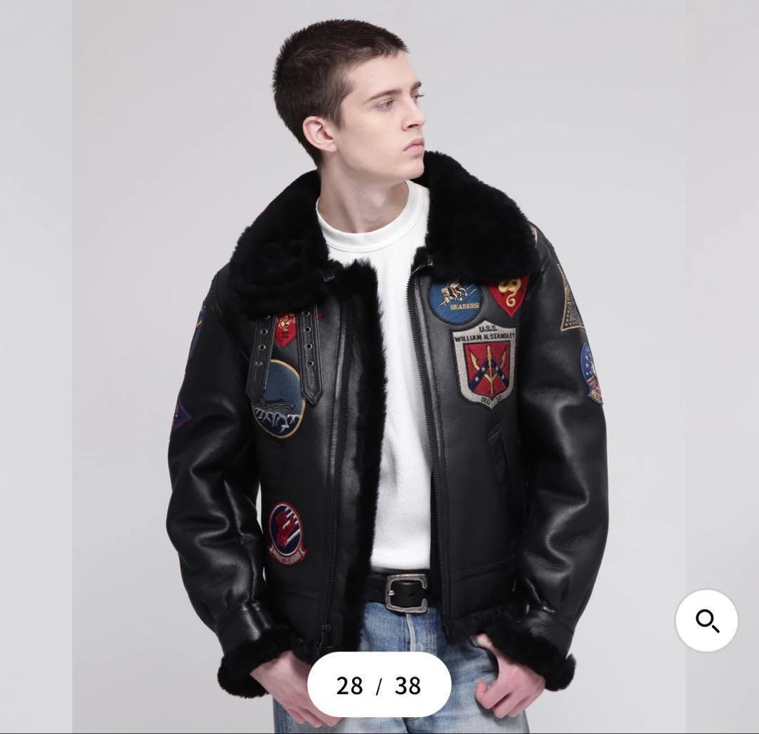 試着のみ ほぼ新品 AVREX B-3 トップガン TOPGUN 50周年