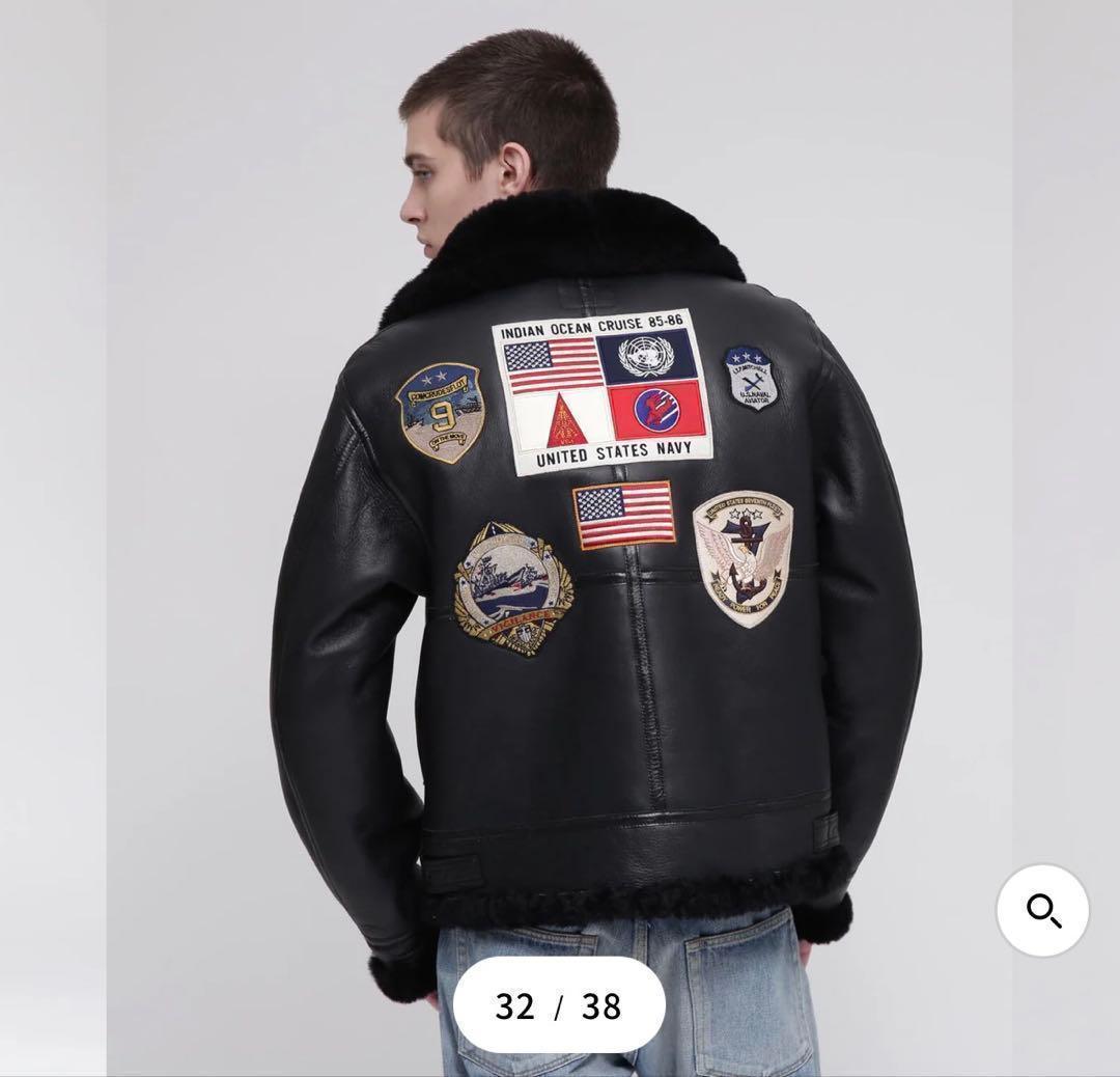 試着のみ ほぼ新品 AVREX B-3 トップガン TOPGUN 50周年