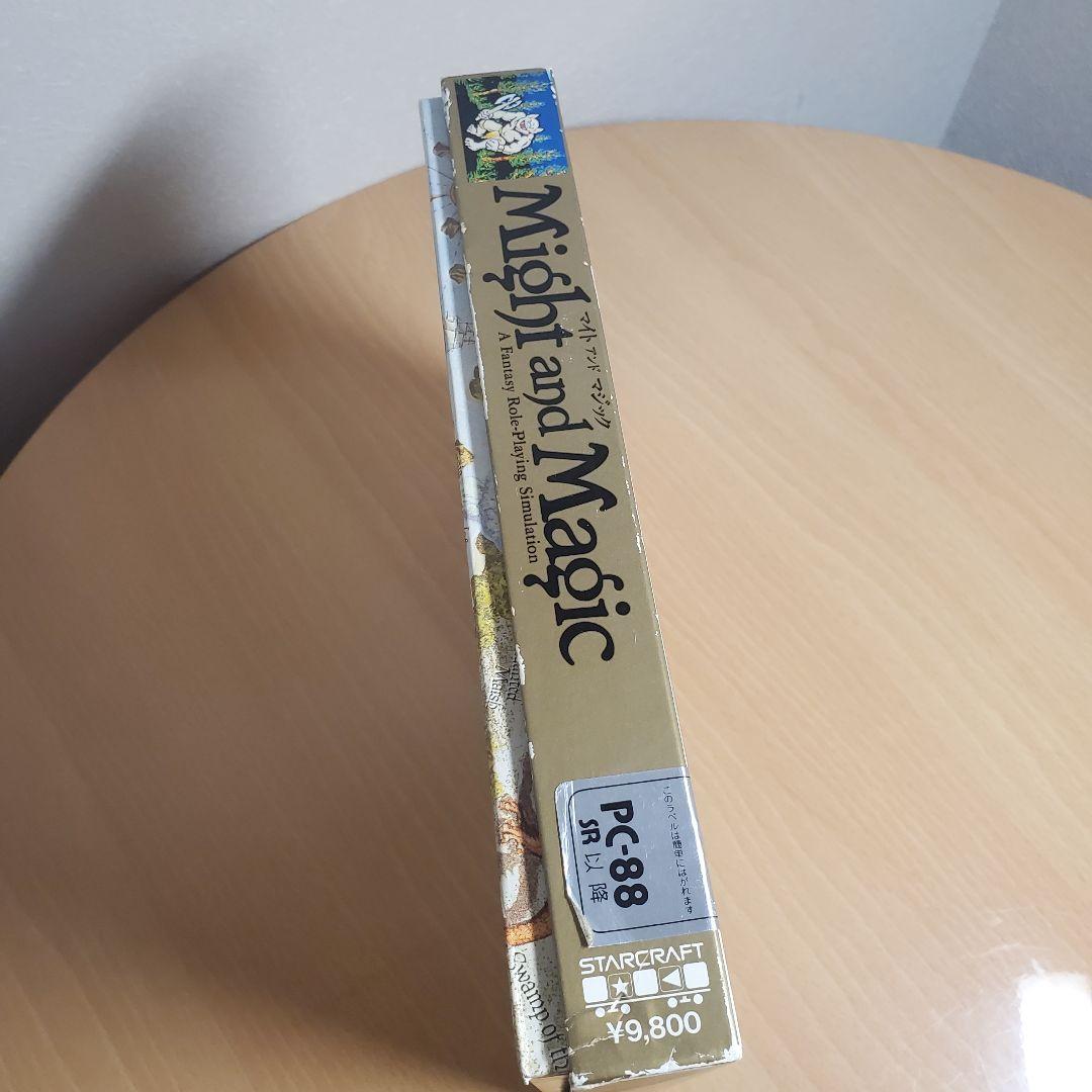 PC-8801SR Might and Magic Book1 完品