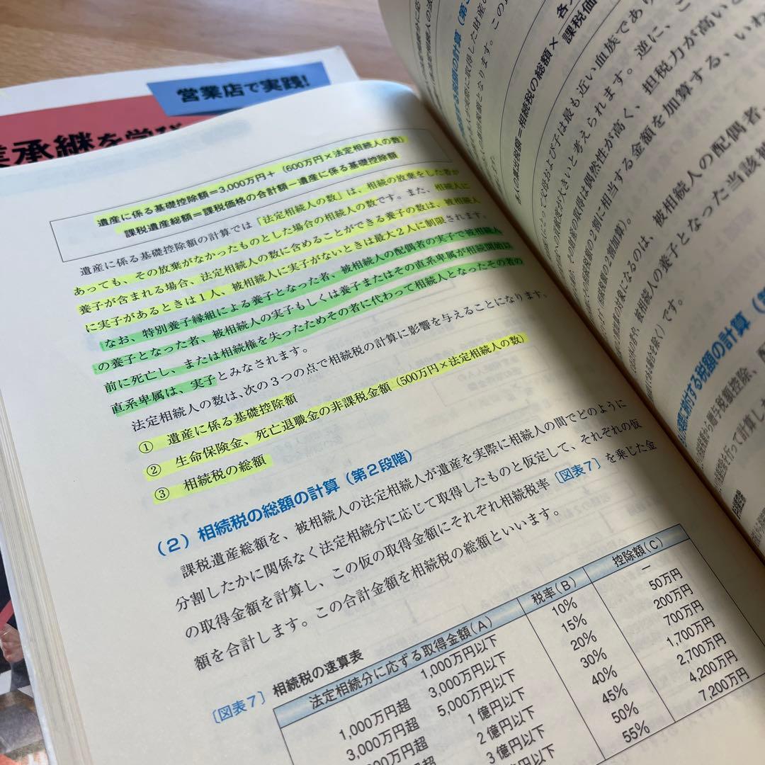 営業店で実践！事業承継を学び 出口戦略としてM&Aも理解できる講座　2冊セット