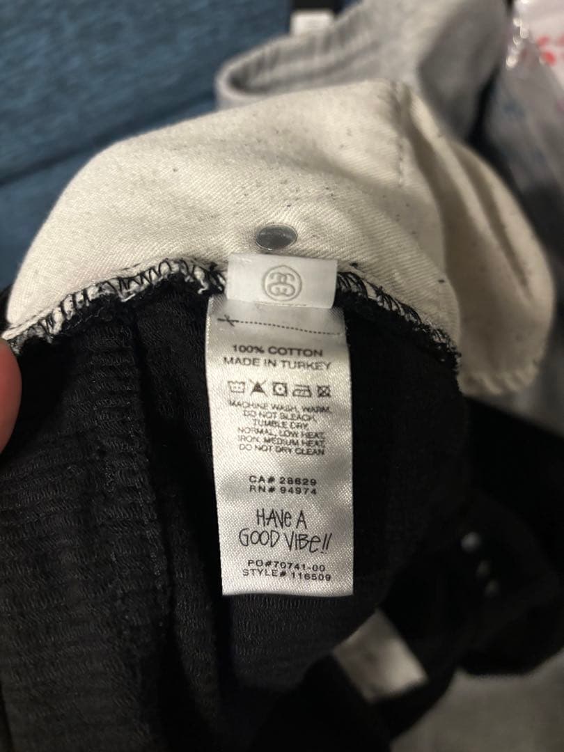 オ*カ様 Stussy big olコーデュロイパンツ ブラック 30