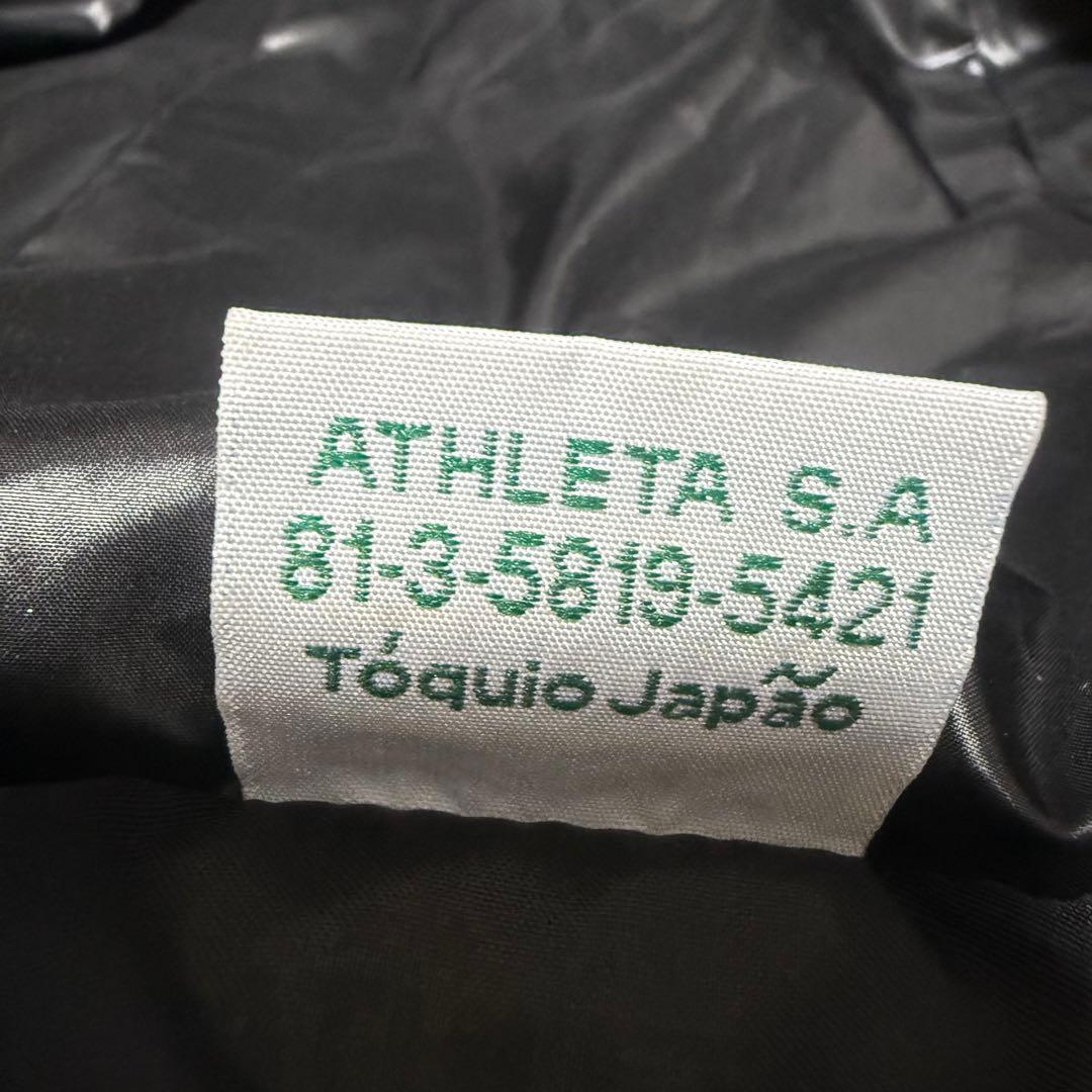 美品　アスレタ　ATHLETA ベンチコート　ブラック　M