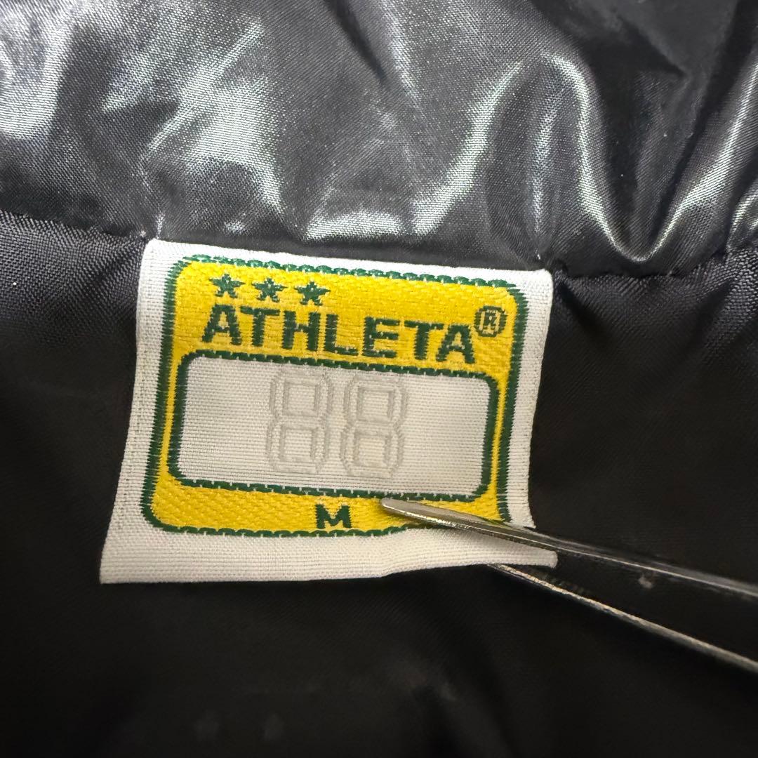 美品　アスレタ　ATHLETA ベンチコート　ブラック　M