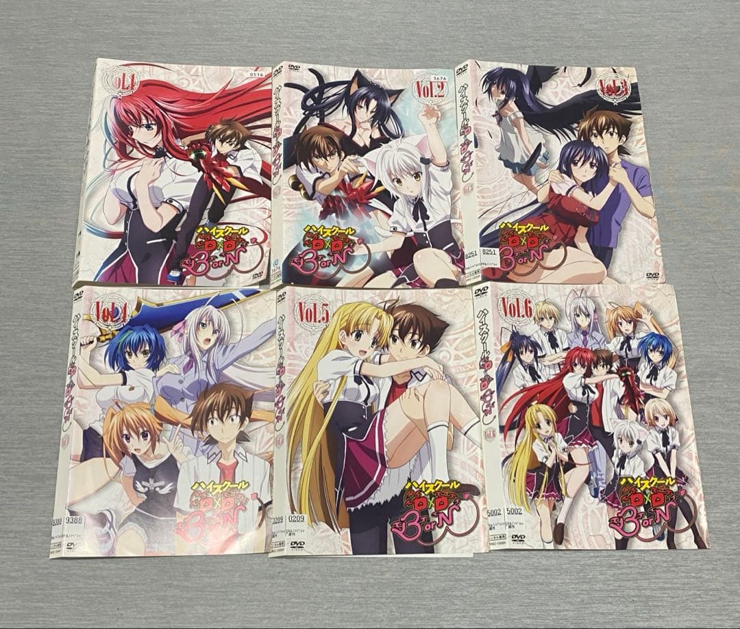 ハイスクールDxD DVD レンタル落ち 全巻セット