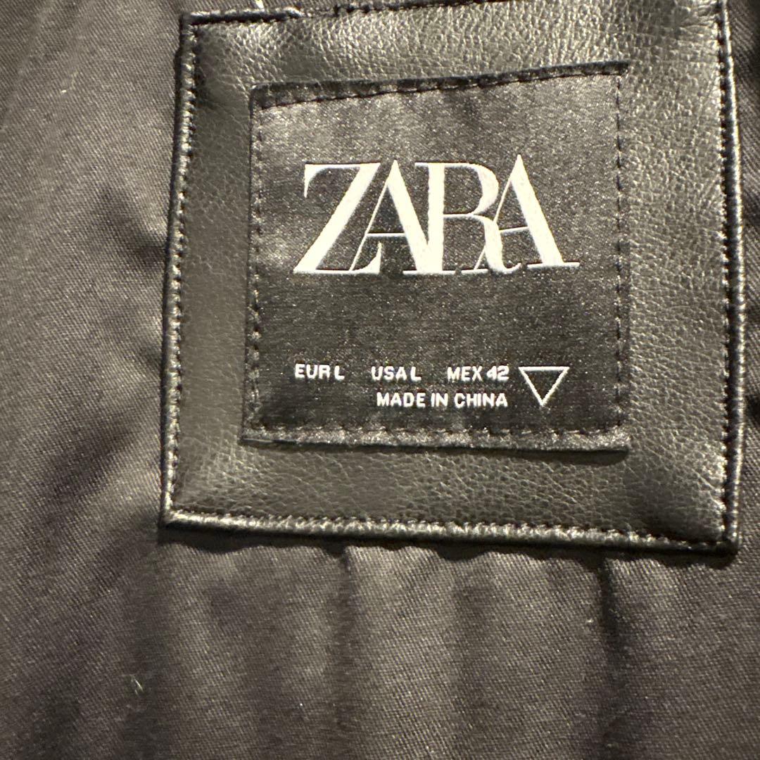 ZARA ライダース ジャケット メンズ