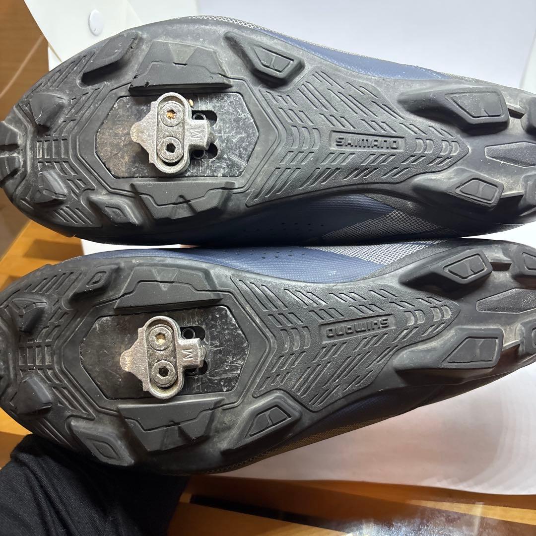 シマノ　SH-XC300M ネイビー シューズ 42 26.5cm
