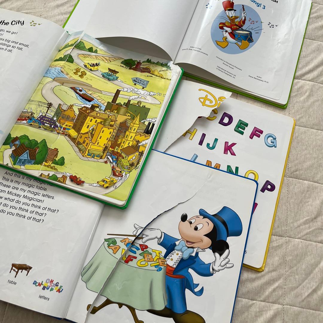 DWE ディズニー英語システム　シングアロングセット　字幕あり　英語教育