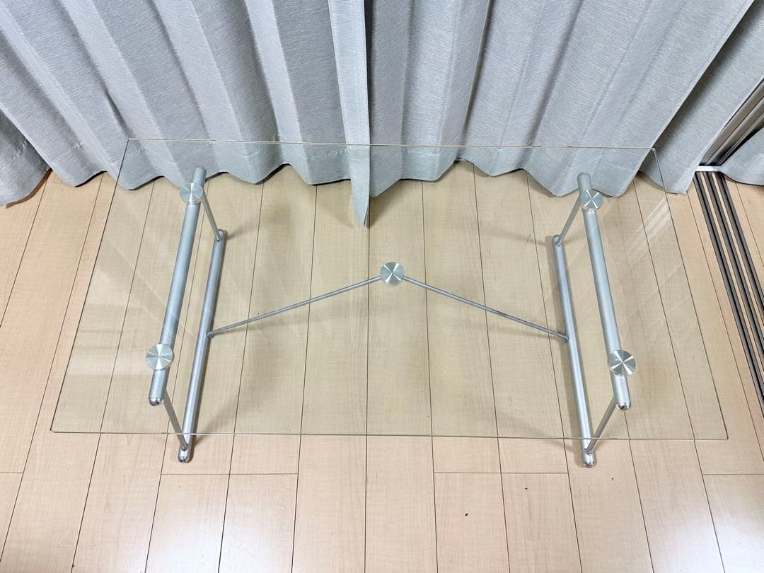 NITORI ニトリ ガラステーブル ローテーブル 家具. 0793