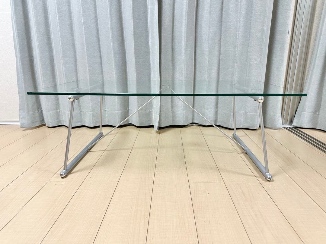 NITORI ニトリ ガラステーブル ローテーブル 家具. 0793