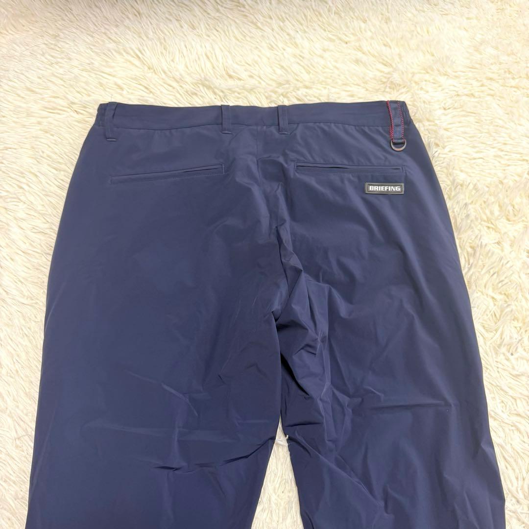 【ブリーフィングゴルフ】美品 ストレッチパンツ サマーパンツ ネイビー メンズ