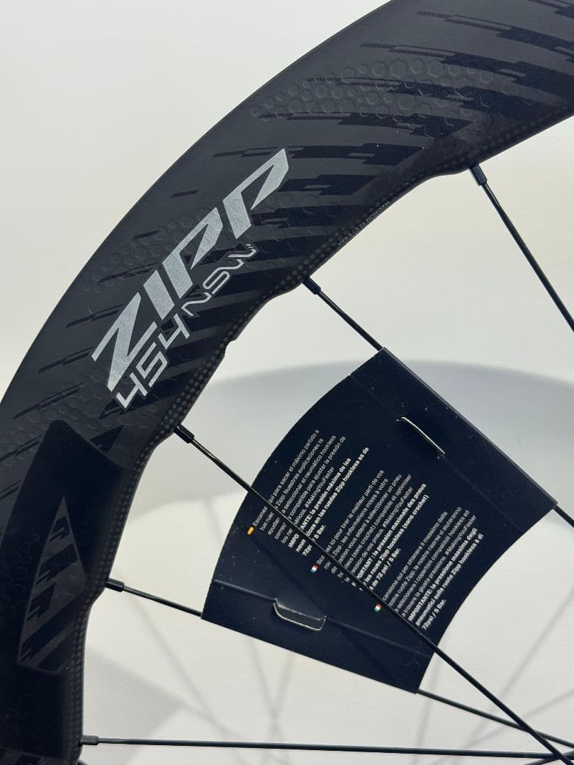 ZIPP 454 NSW TUBELESS DISC ホイールセット 新品未使用