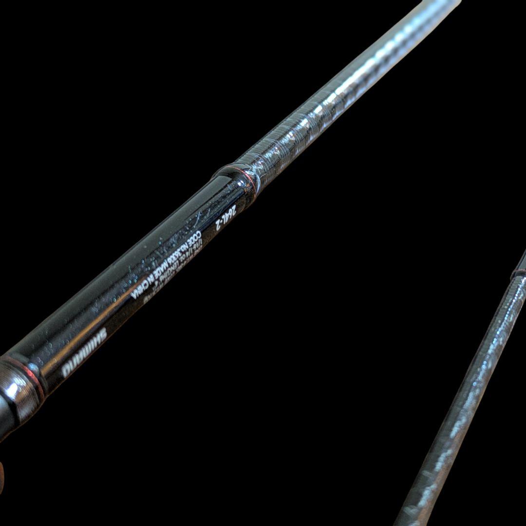 シマノ ゾディアス 264L-2 2ピース バスロッド 6’4” SHIMANO