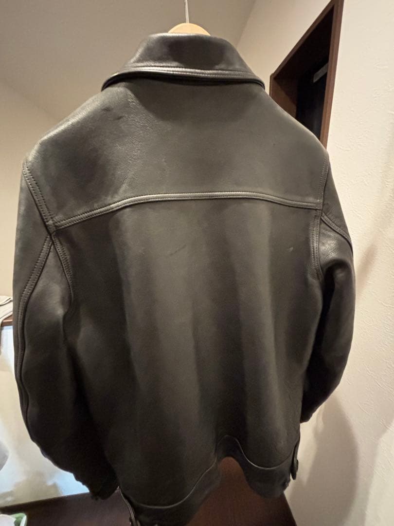 wtaps ホースハイドレザーカーコート定価21万　村上淳着用