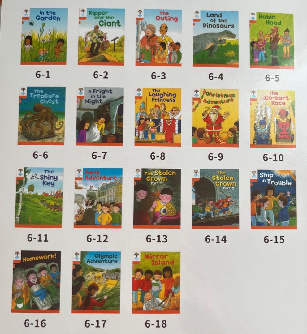 oxford reading tree ort stage6〜9 全56冊　音声