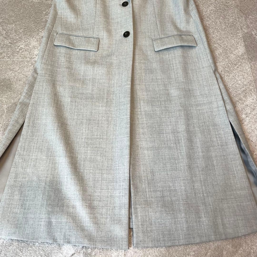 美品★セオリーリュクス　OLIN NEW SAXONY ロングジレ　38