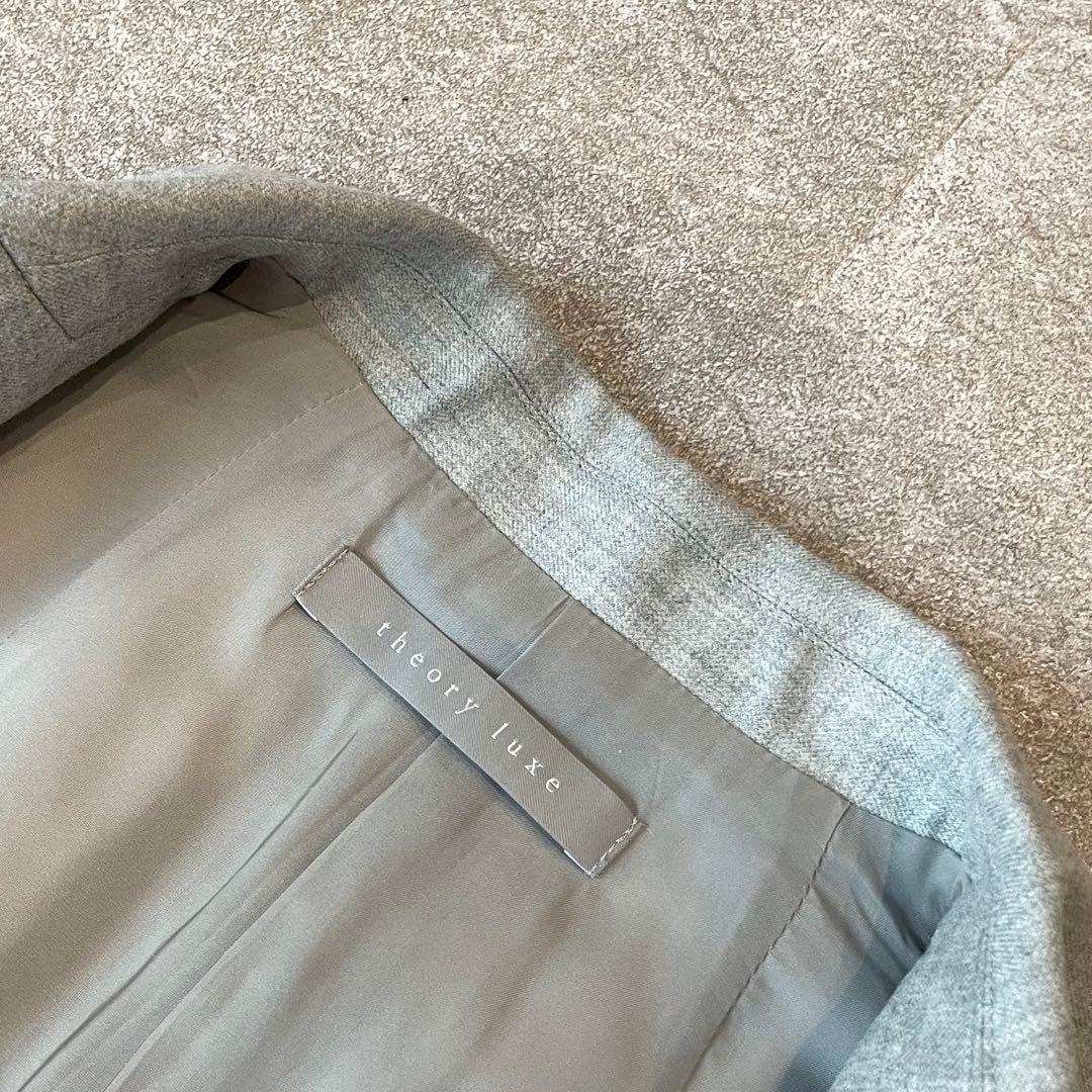 美品★セオリーリュクス　OLIN NEW SAXONY ロングジレ　38
