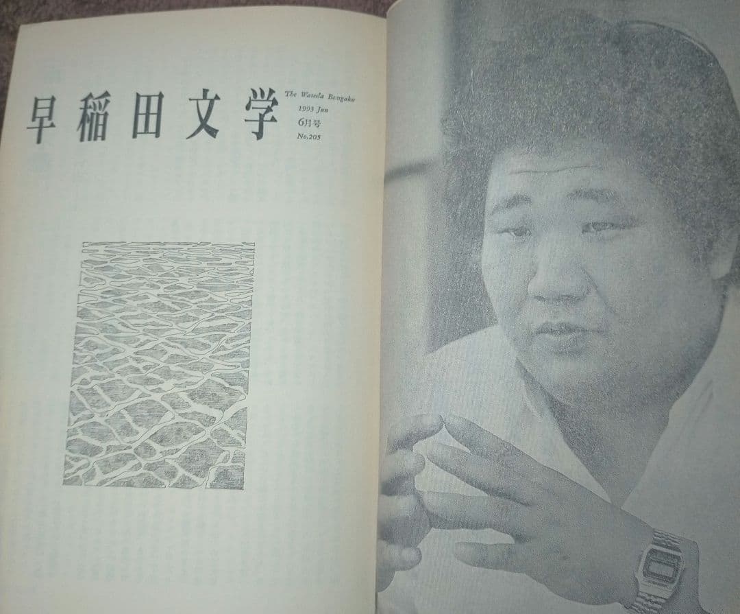 ※半額条件あり【古雑誌_貴重★】早稲田文学　中上健次　遁走する語り手　1993年