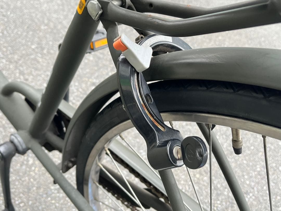 ツ*ー様 中古ブリヂストン美品LEDオートライト自転車〓ユービII26インチ※配