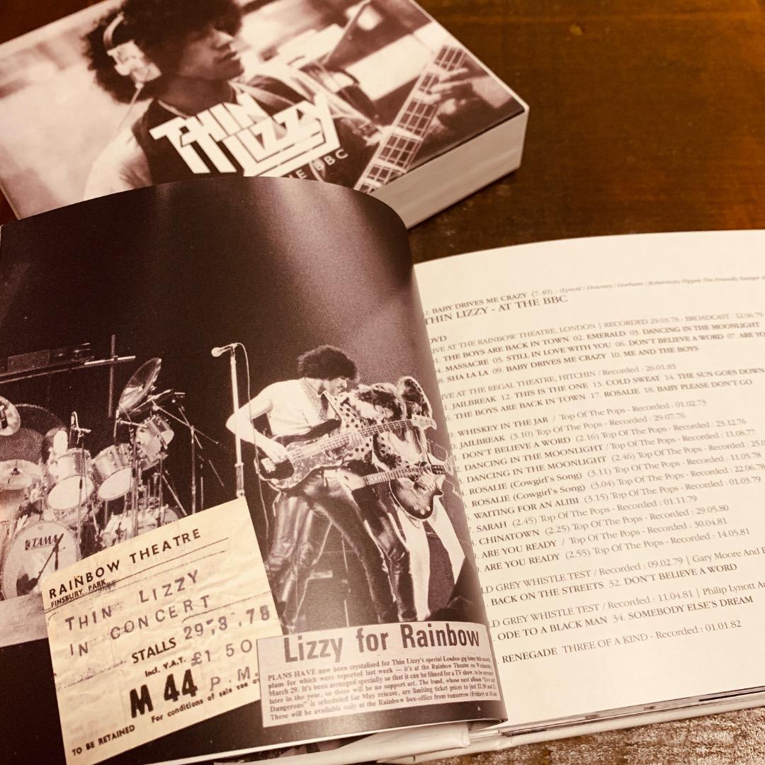 輸入盤　シン・リジィ　アット・ザ・BBC