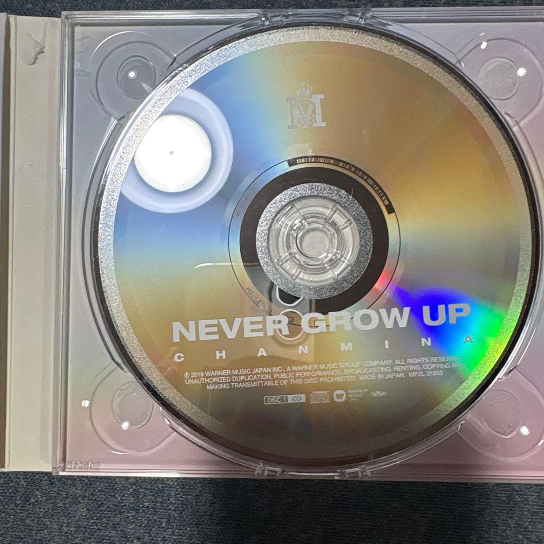 希少！ちゃんみな NEVER GROW UP 初回限定盤 ※DVDは未成年