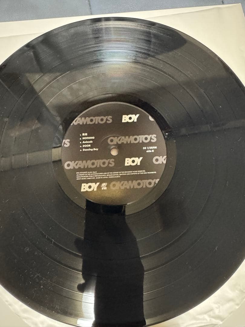 OKAMOTO'S BOY ＜完全生産限定盤＞12インチレコード　ほぼ新品