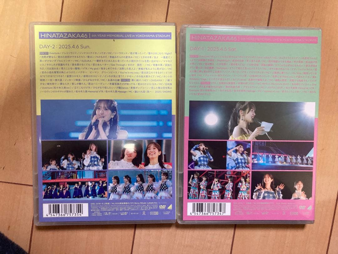 邦楽 HINATAZAKA46 6th YEAR MEMORIAL LIVE DVD