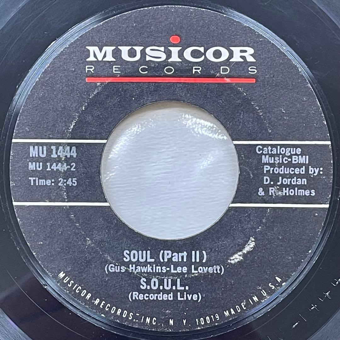 洋楽 S.O.U.L. SOUL (Part I & II) MU 1444