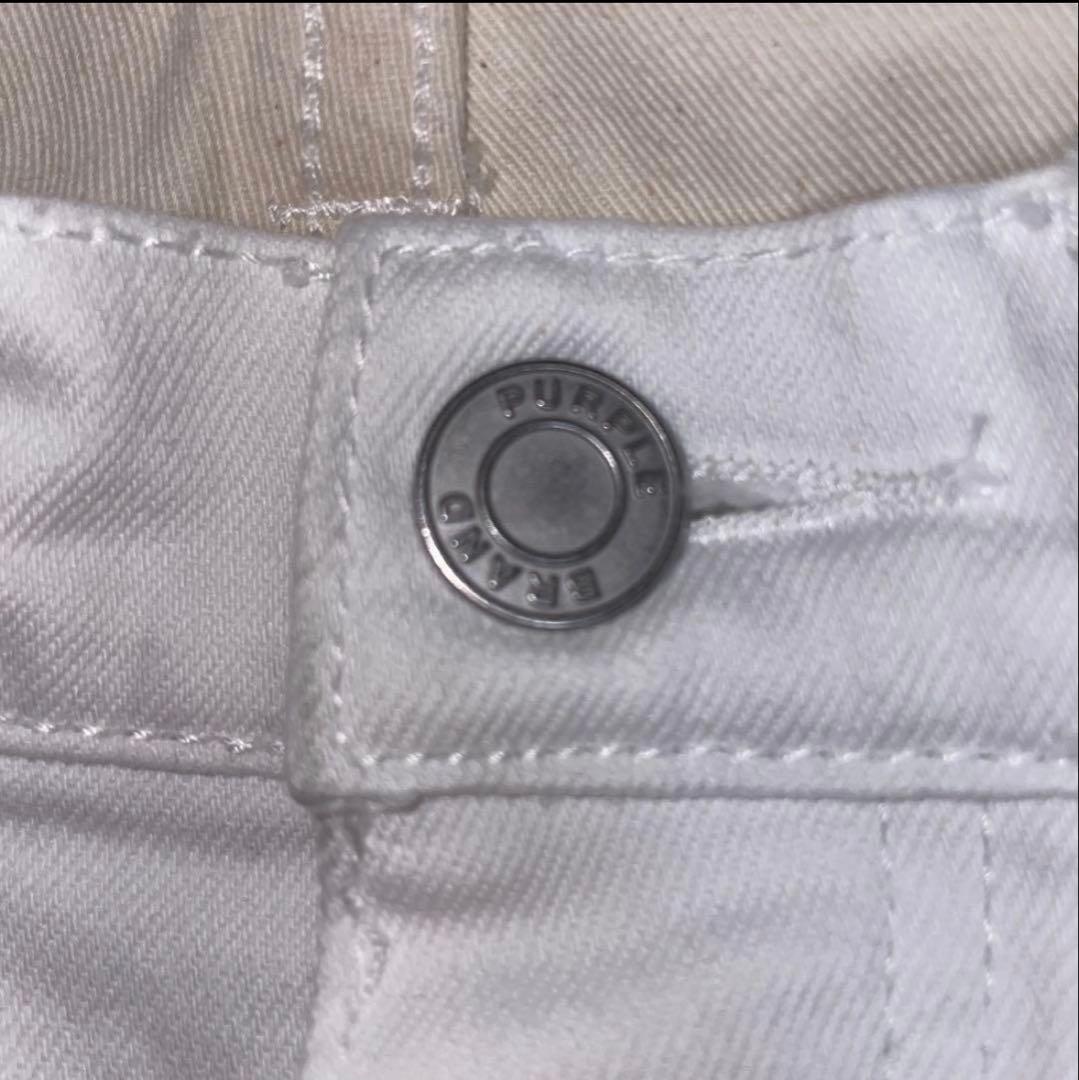 PURPLE BRAND White デニム 29 早く売りたいので値下げ⭕️