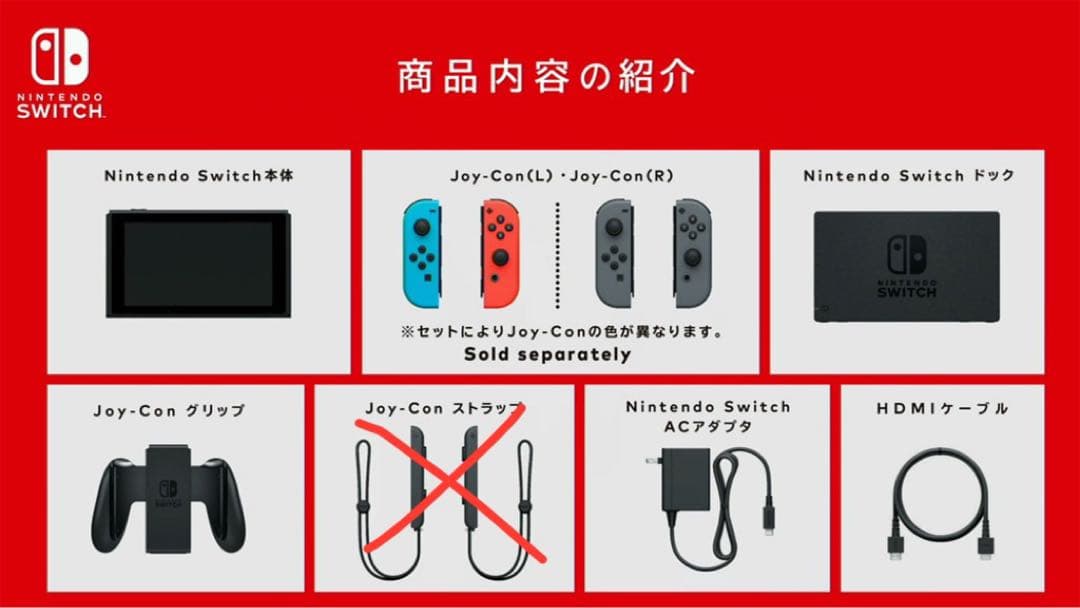 【ジャンク品】Nintendo Switch 付属品あり