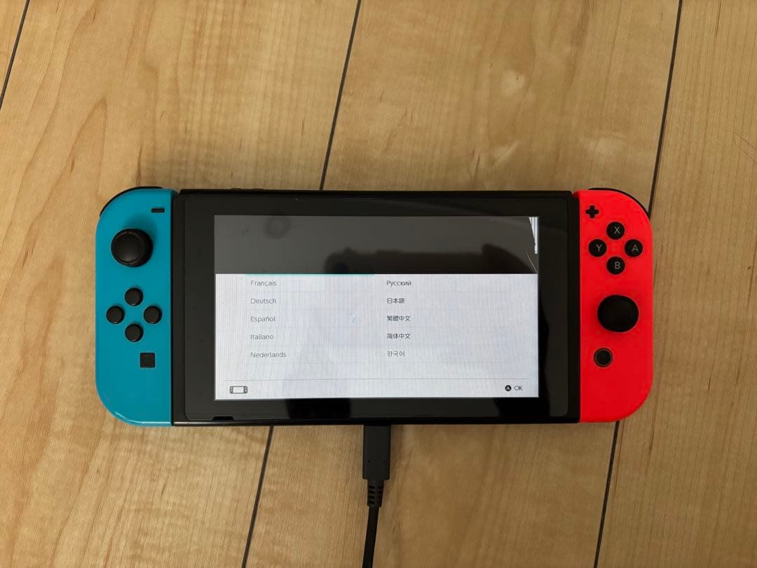 【ジャンク品】Nintendo Switch 付属品あり