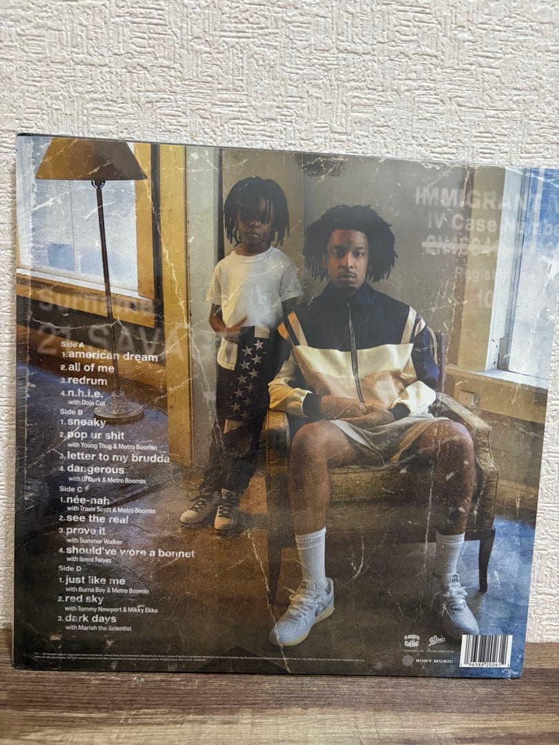 洋楽 21 SAVAGE american dream