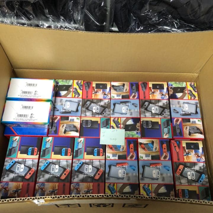 まとめ売り　任天堂　ニンテンドー　Switch ネオンブルー　グレー　28台