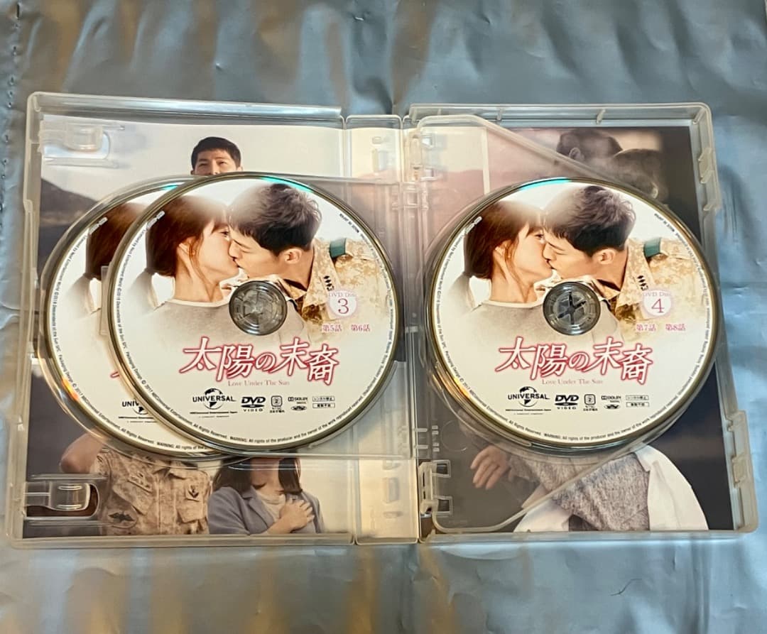 太陽の末裔　DVDセット1 6枚組　初回限定特典ポストカードのみ　新品未使用