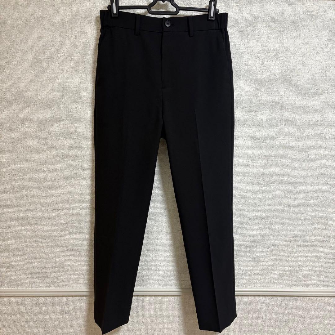 【美品】【PUBLIC TOKYO】極 エバークリーススリムテーパードスラックス